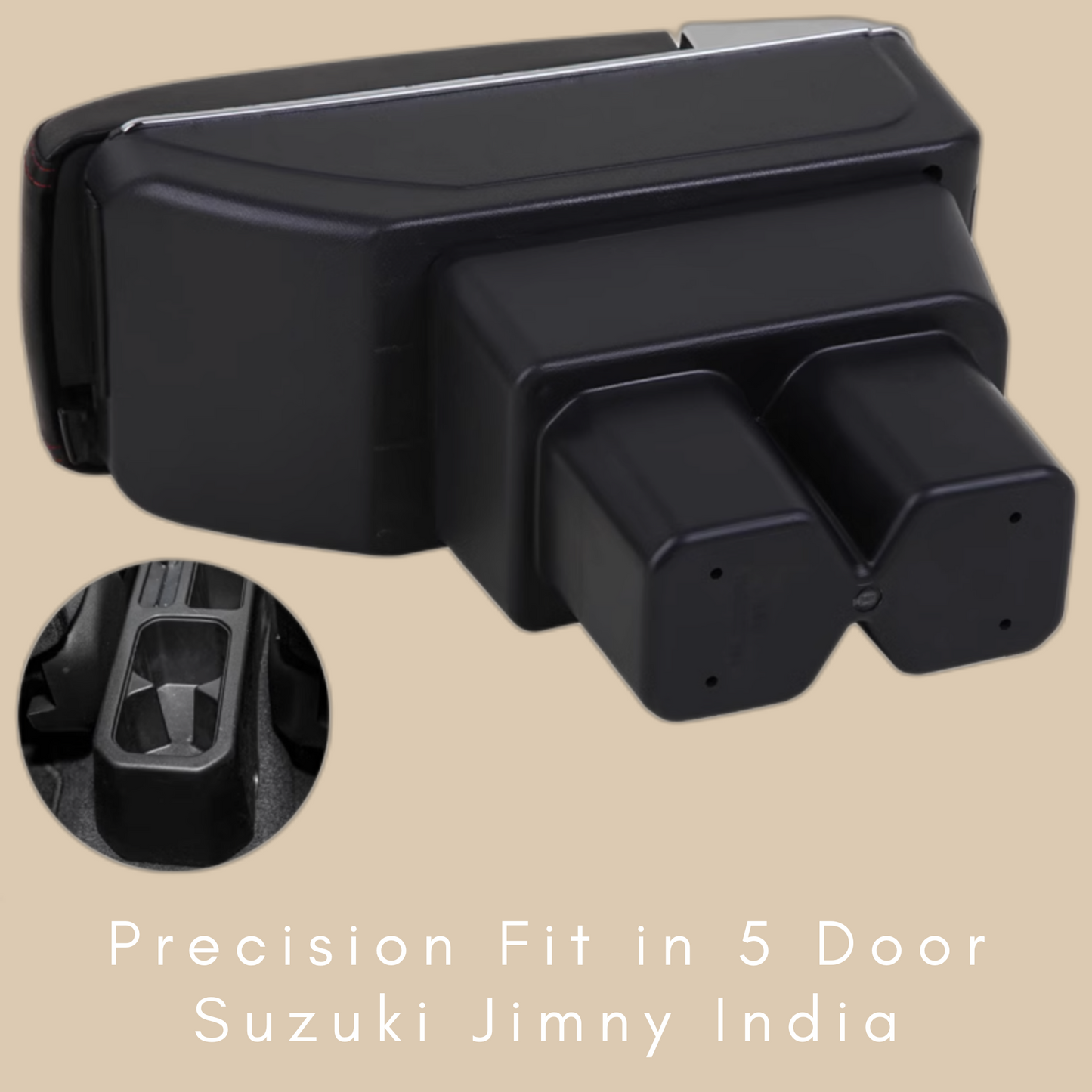 Armrest For Jimny India with USB ports